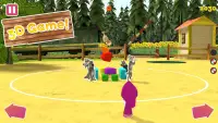 Masha and the Bear: Game with the Ball 3D Screen Shot 5