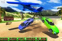 Chained Cars VS Air plane Simulator Screen Shot 4