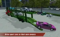 Sports Car Transport Truck Screen Shot 1