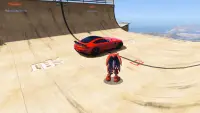 Spider Blue Hedgehog Drive car Screen Shot 0