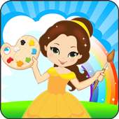 Kids Coloring - Princess Book