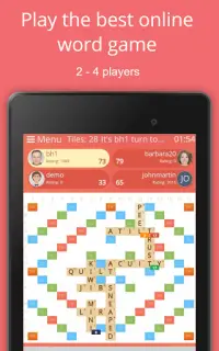 Rackword - Free real-time multiplayer word game Screen Shot 8