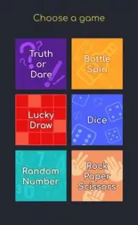 Party Time - Truth / Dare, Bottle Spin, Lucky Draw Screen Shot 0