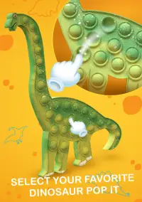 Pop it Dinosaur - Fidget Toys Screen Shot 0
