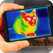 Thermal vision camera effects