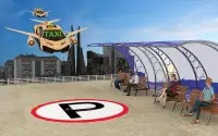 Tương lai Flying Robot Xe Taxi Trò chơi vận tải Screen Shot 7