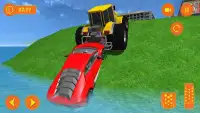 Heavy Tractor Pull 3d : Car Towing Screen Shot 1