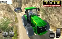 Tractor Trolley Simulator Cargo 3D Tractor Drive Screen Shot 1