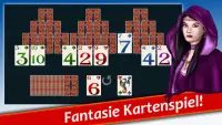 Fantasie Solitaire TriPeaks ♣ KartenSpiel Screen Shot 2