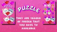 Kitty Puzzles Slide Screen Shot 1
