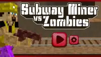 Subway Miners vs Zombies Screen Shot 2