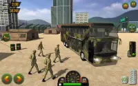 conduite d'autobus de l'armée-équipe de militaires Screen Shot 13