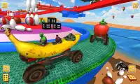 Superhero Apple Car Racing Games Android (Beta) Screen Shot 2