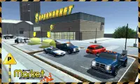 Supermarkt Taxi Driver 3D-Sim Screen Shot 3