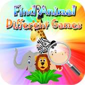 Find Animal Different Games