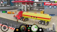 Oil Tanker Truck Games Sim Screen Shot 0