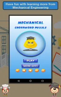 Mechanical Engineering Crossword Puzzle Screen Shot 8