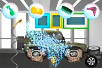 Dirty Car Wash Service Shop Cars Game Screen Shot 2