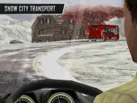 雪に覆われたバスドライブ Screen Shot 15