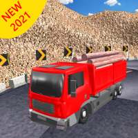 simulator transportasi mengemudi truk kargo