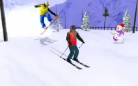 Trượt tuyết phiêu lưu VR Screen Shot 1
