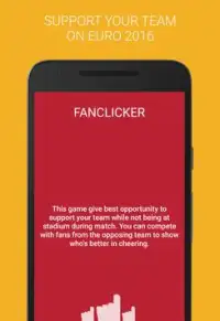 Fan Clicker - Euro 2016 Screen Shot 0