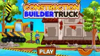 รถบรรทุกก่อสร้าง: เกมสร้างบ้าน Screen Shot 3