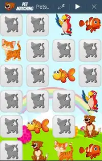 Memory Game for Kids - Pets Screen Shot 6