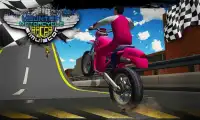 Mountain Motorcycle Racing Sim Screen Shot 3