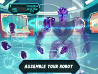 Super Hero Runner- Robot Games Screen Shot 6
