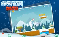 Snowman Dash: Jump or Die Screen Shot 14