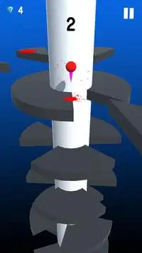 Helix Jump Ball - Spiral Tower Screen Shot 5