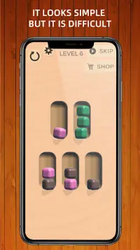 Mancala Color Stack - Color Match Puzzle Free Screen Shot 2
