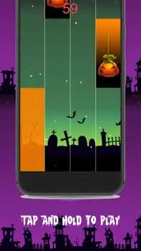 Halloween Piano Tiles Screen Shot 0