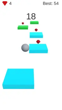 Hop Ball & Tiles Screen Shot 2