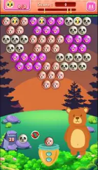 Funny Bear Bubble Shooter Game Screen Shot 0