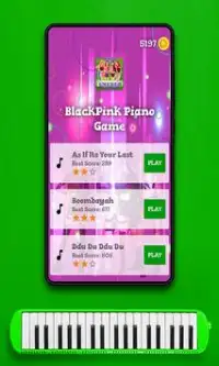Piano BlackPink Game Screen Shot 0