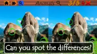 Encuentra diferencias animales Screen Shot 2