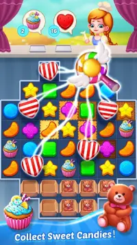 Candy holic : Sweet Puzzle Master Screen Shot 11