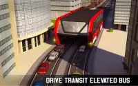 Elevated Bus Sim: Bus Games Screen Shot 19