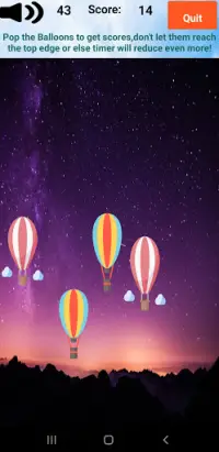 Hot-Air Balloon Pop - Fun Balloon Popping Game! Screen Shot 2