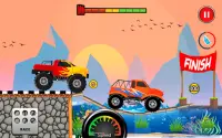Monster Climb Racing - Permainan Perlumbaan Aksi Screen Shot 2