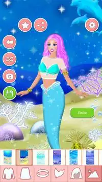 Mermaid Dress Up Screen Shot 4