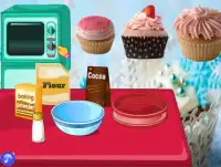Cooking Cup Cake Winter Screen Shot 1