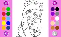 Princess coloring Screen Shot 0