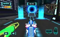 Futuristic Bike Parking Game: Impossible track Screen Shot 4