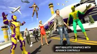 Superhero Airplane Pilot Sim: Airplane Games Screen Shot 0