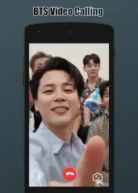 BTS Fake Video Calling & Chat Screen Shot 3