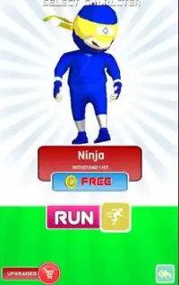 ninja subway runner Screen Shot 3