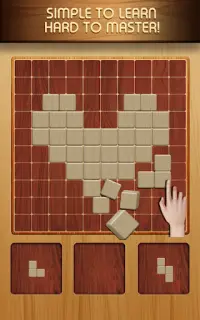 Block Puzzle Wood 1010: Classic Free puzzledom Screen Shot 1
